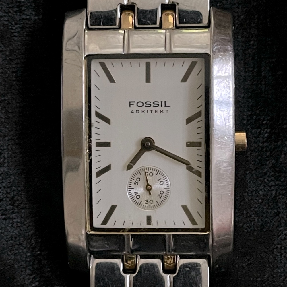 Fossil Arkitekt Two-Tone Stainless Steel FS-2841 Watch